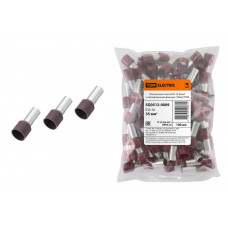 Наконечник-гильза Е35-16 35мм² с изолированным фланцем (100шт) TDM ELECTRIC  SQ0512-0009