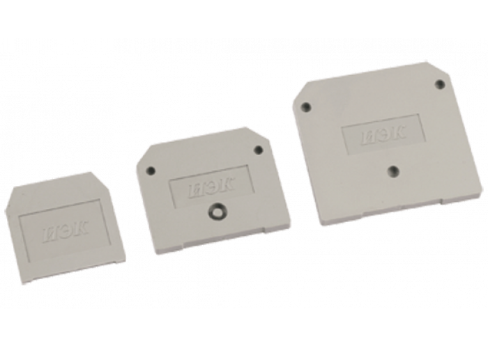 Заглушка для ЗНИ-35мм² (JXB125A) серый ИЭК IEK YZN10D-ZGL-035-K03