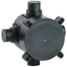 Коробка установочная d=70х72мм для монолит. стр. черная IEK UKM12-070-072-000-O-K02