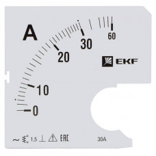 Шкала сменная для A961 30/5А-1,5 PROxima EKF  s-a961-30