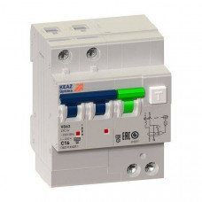 Дифавтомат OptiDin VD63-23C63-A-УХЛ4 (2P C63 100mA) КЭАЗ  103465