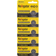 Элемент питания Navigator 94 779 NBT-CR1616-BP5 Navigator  94779