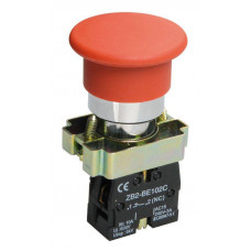 Кнопка управления LAY5-BC42 Грибок 1р красная IEK  BBG71-BC-K04