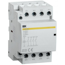 Контактор модульный КМ25-40М AC/DC IEK  MKK21-25-40