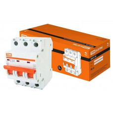 Автоматический выключатель ВА47-29 3Р 50А 4,5кА х-ка C TDM ELECTRIC SQ0206-0114