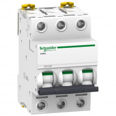 Автоматический выключатель iC60H 3П 0,5A B Schneider Electric A9F83370