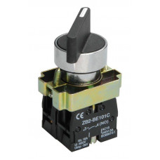 Переключатель LAY5-BJ25 2 положения I-0 длинная ручка IEK  BSW70-BJ-2-K02
