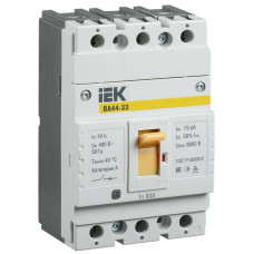 Выключатель автоматический ВА44-33 3Р 80А 15кА IEK SVA4410-3-0080