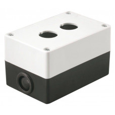 Корпус КП102 для кнопок 2 места белый IEK  BKP10-2-K01