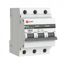 ВН-125 3P 125А Выключатель нагрузки PROxima EKF  SL125-3-125-pro