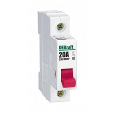 ВН-102 1P 20А Выключатель нагрузки Schneider Electric  17001DEK