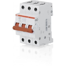 Выключатель нагрузки SD203 63А 3P рычаг красный ABB  2CDD283101R0063