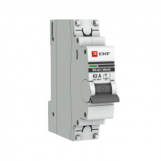 ВН-63 1P 63А Выключатель нагрузки PROxima EKF  SL63-1-63-pro