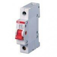 Выключатель нагрузки SD201 40А 1P рычаг красный ABB  2CDD281101R0040