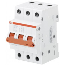 Выключатель нагрузки 3P SHD203/50 рычаг красный ABB  2CDD273111R0050