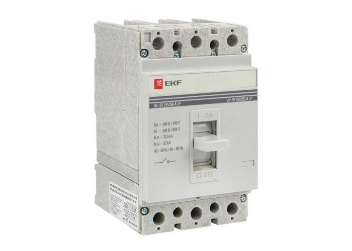 ВН-99 250/250А 3P Выключатель нагрузки PROxima EKF  sl99-250-250