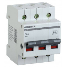 ВН-32 3Р 25А выключатель нагрузки GENERICA IEK  MNV15-3-025