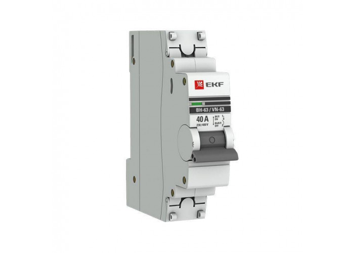 ВН-63 1P 40А Выключатель нагрузки PROxima EKF  SL63-1-40-pro