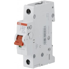 Выключатель нагрузки SD201 63А 1P рычаг красный ABB  2CDD281101R0063