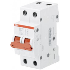 Выключатель нагрузки 2P SHD202/32 рычаг красный ABB  2CDD272111R0032