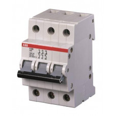 Выключатель нагрузки E203r 100A 3P рычаг красный ABB  2CDE283001R0100