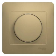 Диммер поворотный Glossa 300Вт в сборе титан Schneider Electric GSL000434
