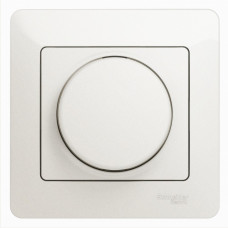 Диммер поворотный Glossa 300Вт в сборе перламутр Schneider Electric GSL000634