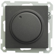 Диммер поворотный W59 300Вт 230В механизм черный бархат Schneider Electric SR-5S0-6-86