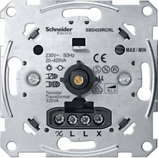 Механизм диммера поворотного универсальный 20-420ВТ Merten Schneider Electric MTN5138-0000