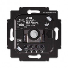 Диммер LED поворотный 2-100Вт/ВА без монтажных лапок механизм ABB 6512-0-0345