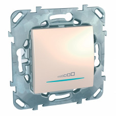 Диммер нажимной Unica бежевый Schneider Electric MGU5.515.25ZD