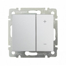 Диммер кнопочный Valena 40-600Вт/40-600ВА белый Legrand 770074