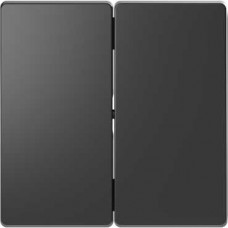 Клавиша двойная Merten D-Life антрацит Schneider Electric MTN3400-6034
