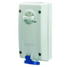 Розетка IP44 16А 3P+N+E 400В стационарная накладная DKC DIS5601687