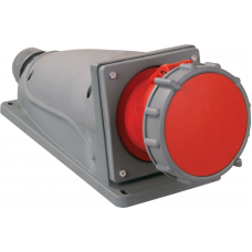 Розетка ССИ-134 63А-6ч/380-415В 3P+E IP67 MAGNUM стационарная накладная IEK PSN12-063-4