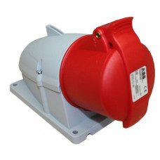 Розетка 432RS6 32A 3P+N+E IP44 6ч стационарная накладная ABB 2CMA193139R1000