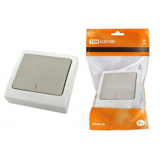 Переключатель на 2 направления 1-кл. скрытой установки IP54 10А "Вуокса" TDM ELECTRIC SQ1803-0103