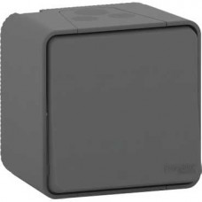 Переключатель открытой установки антрацит IP55 Mureva S Schneider Electric MUR35021