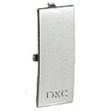 Накладка на стык крышек 60 мм серый металлик DKC  09504G