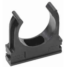 Держатель с защёлкой CF32 черный (5 шт/комп) IEK  CTA10D-CF32-K02-005