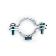 Хомут стальной 2”1/2 (75-80 мм) с приварной гайкой М10 оцинкованный DKC  6040-P212