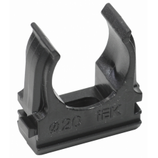 Держатель с защёлкой CF20 черный IEK  CTA10D-CF20-K02-100