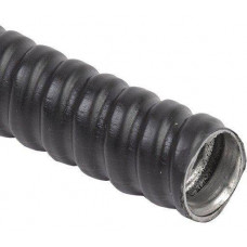 Металлорукав Р3-ЦПнг-12 (50м) с протяжкой черный IEK  CMP10-12-050