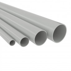Труба ПВХ жёсткая атмосферостойкая д.50мм, тяжёлая, 3м, цвет серый DKC  63550UF