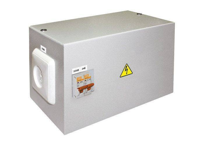 Ящик с трансформатором понижающим ЯТП-0,4 220/12-2авт. IP31 TDM ELECTRIC  SQ1601-0025