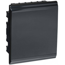 Корпус модульный встраиваемый пластиковый ЩРВ-П-24 PRIME черный IP41 IEK  MKP13-V-01-24-41-K02