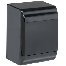 Корпус модульный пластиковый навесной ЩРН-П-4 PRIME черный IP41 IEK  MKP13-N-01-04-41-K02