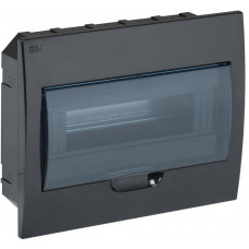 KREPTA 3 Корпус пластиковый ЩРВ-П-12 IP41 черный IEK  MKP12-V-12-41-K02