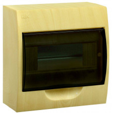 KREPTA 3 Корпус пластиковый ЩРН-П-8 IP41 сосна IEK  MKP12-N-08-41-K34