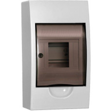 Бокс ЩРН-П-4 модуля навесной пластик IP41 LIGHT IEK  MKP12-N-04-40-20-L